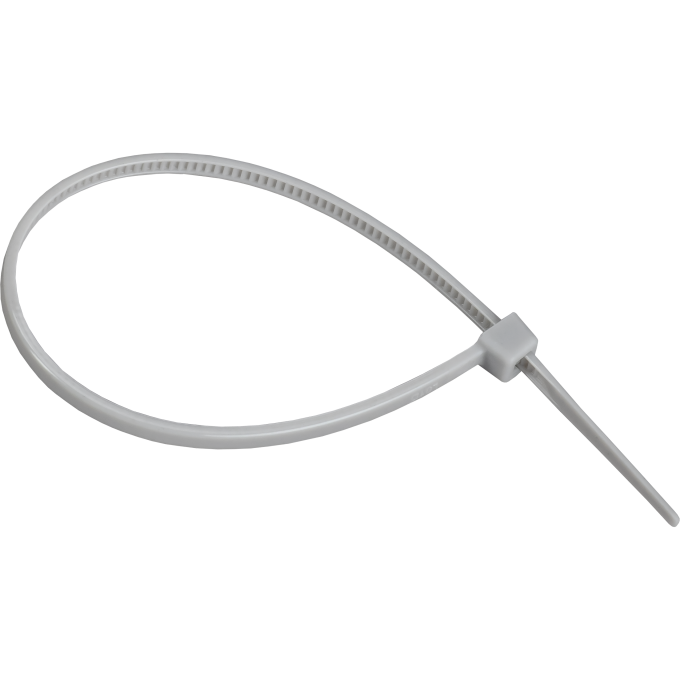 Хомут IEK UHH30-D036-250-100-K03 3.6х250мм P6.6 стандартный сер. (уп.100шт) U-HH30-D036-250-100-K03
