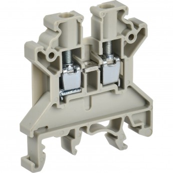 Колодка клеммная IEK CTS 4мм2 серая Колодка клеммная IEK CTS 4мм2 серая