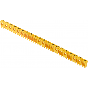 Маркер открытого типа IEK KE 1,5-2,5мм2 символ 'M' (200шт/упак)