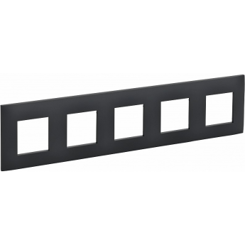 Рамка на 5 постов IEK SKANDY SK-F05G графит SK-M52-K53 Рамка на 5 постов IEK SKANDY SK-F05G графит SK-M52-K53