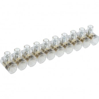 Зажим винтовой концевой изолированный IEK КЗВИ 10мм2 (10x1)IEK - UZVK-10-10